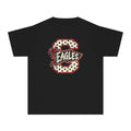 Youth T-Shirt - 'Eagles' Vintage Letter S Graphic School Spirit Tee