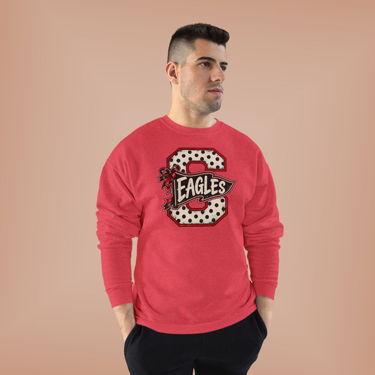 Eagles Polka Dot Crewneck Sweatshirt