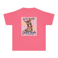 Youth Tee — "First of All, Jesus Thinks I’m a Delight" Cute Donkey Christian Shirt