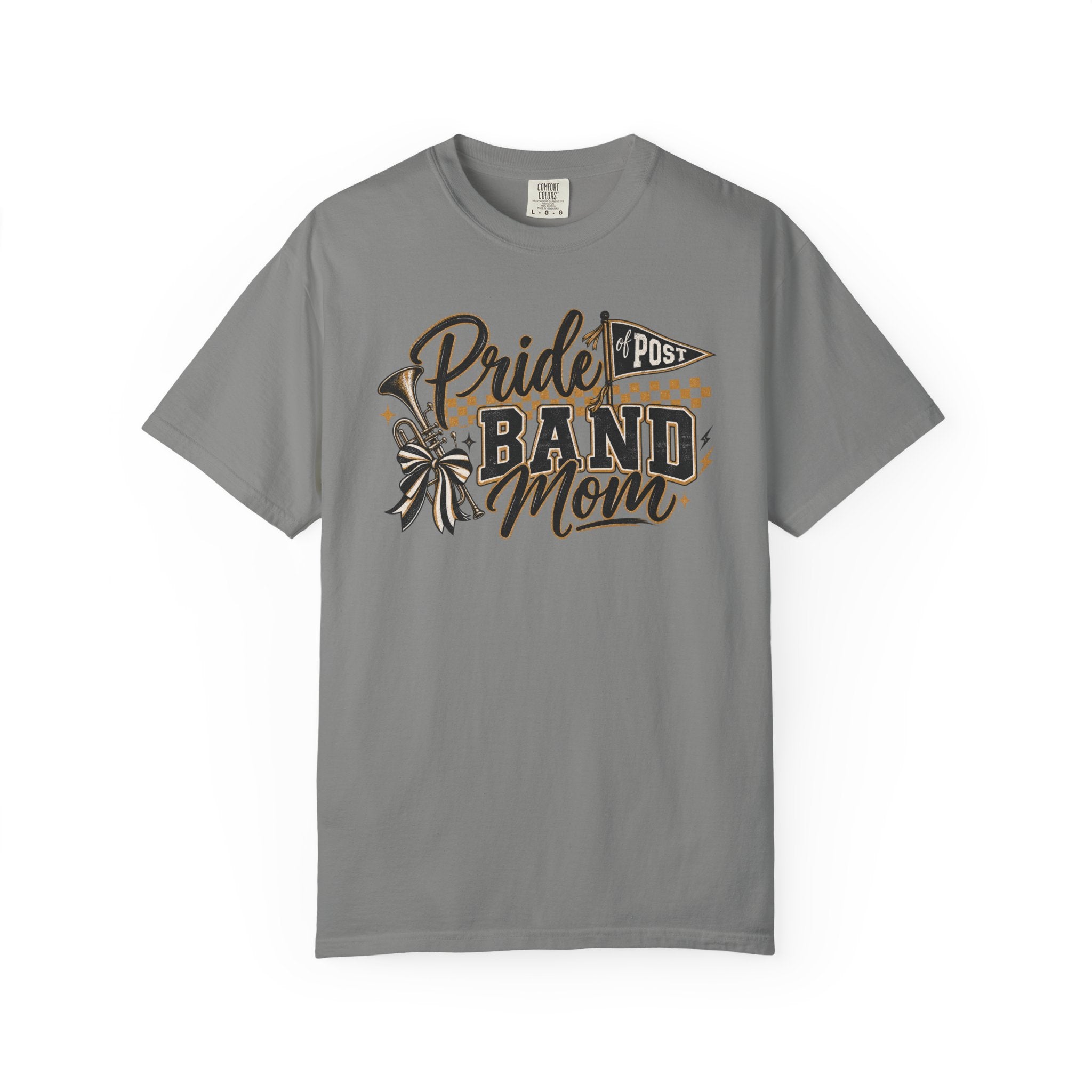 Band Mom T-Shirt – "Pride Band Mom" Graphic Tee for Marching Band Parents