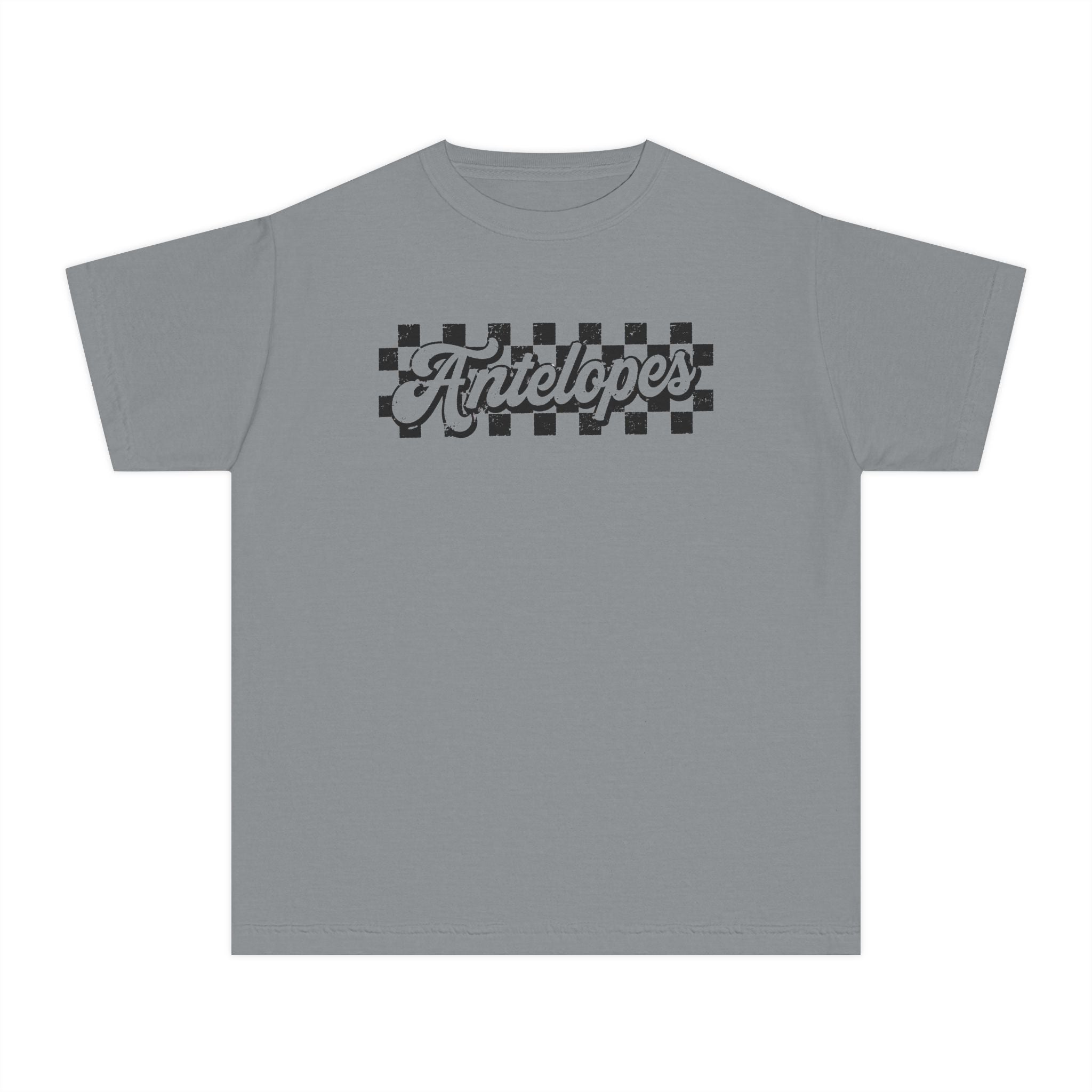Antelopes Checkerboard Youth Tee