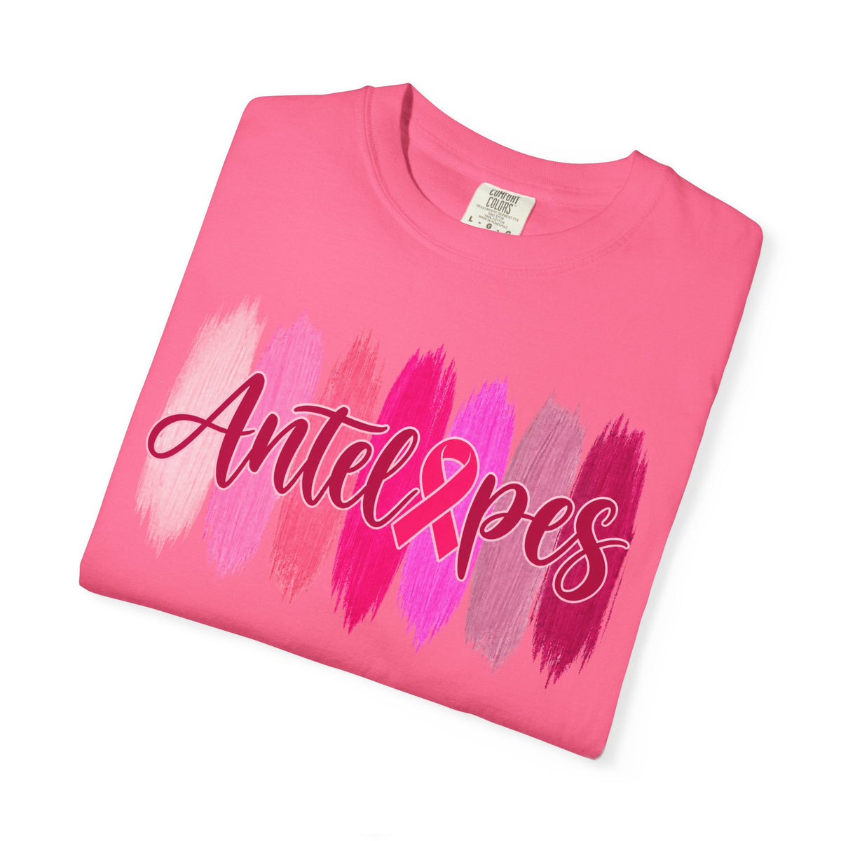 Antelopes Pink Brushstroke T-Shirt