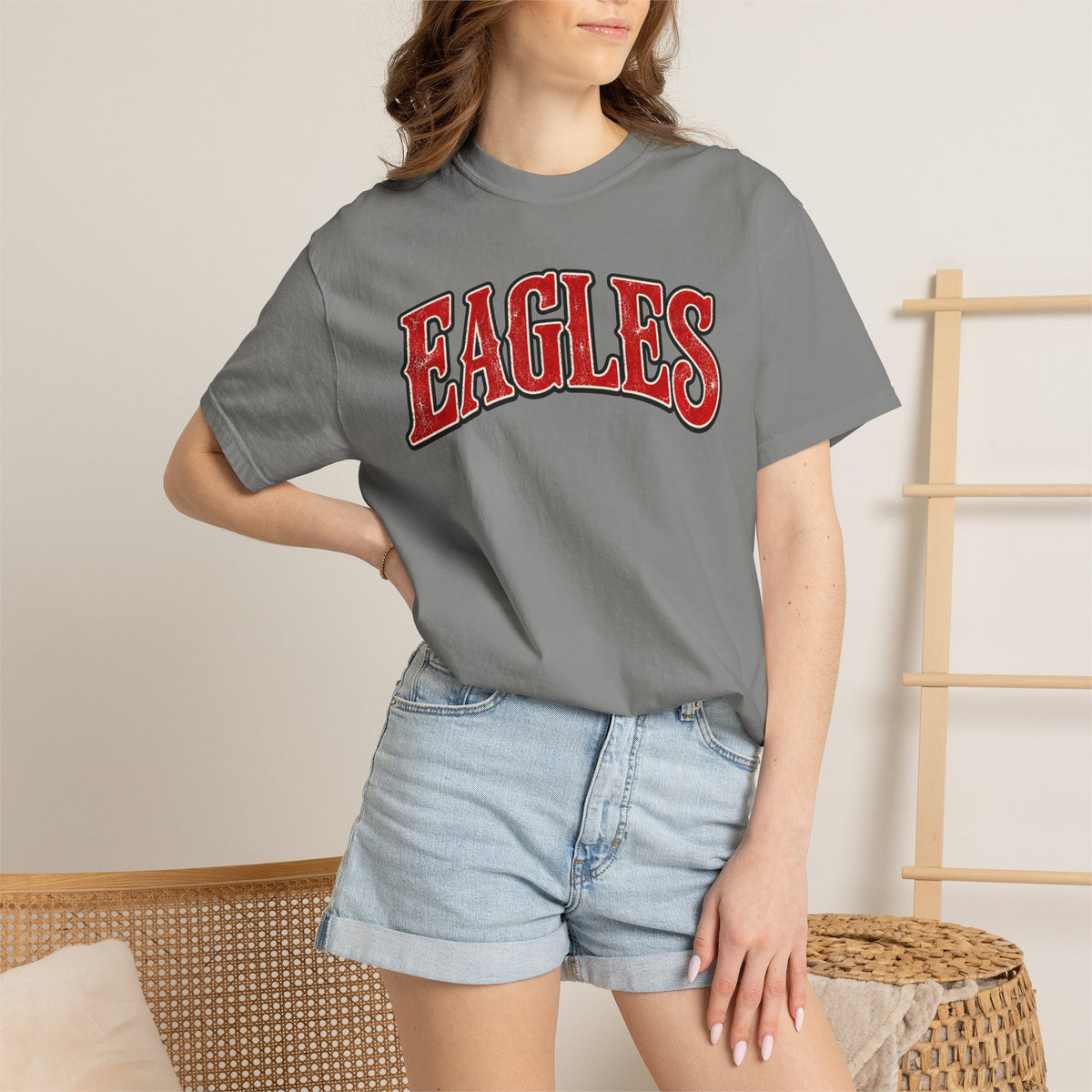 Eagles Retro Arch Logo T-Shirt