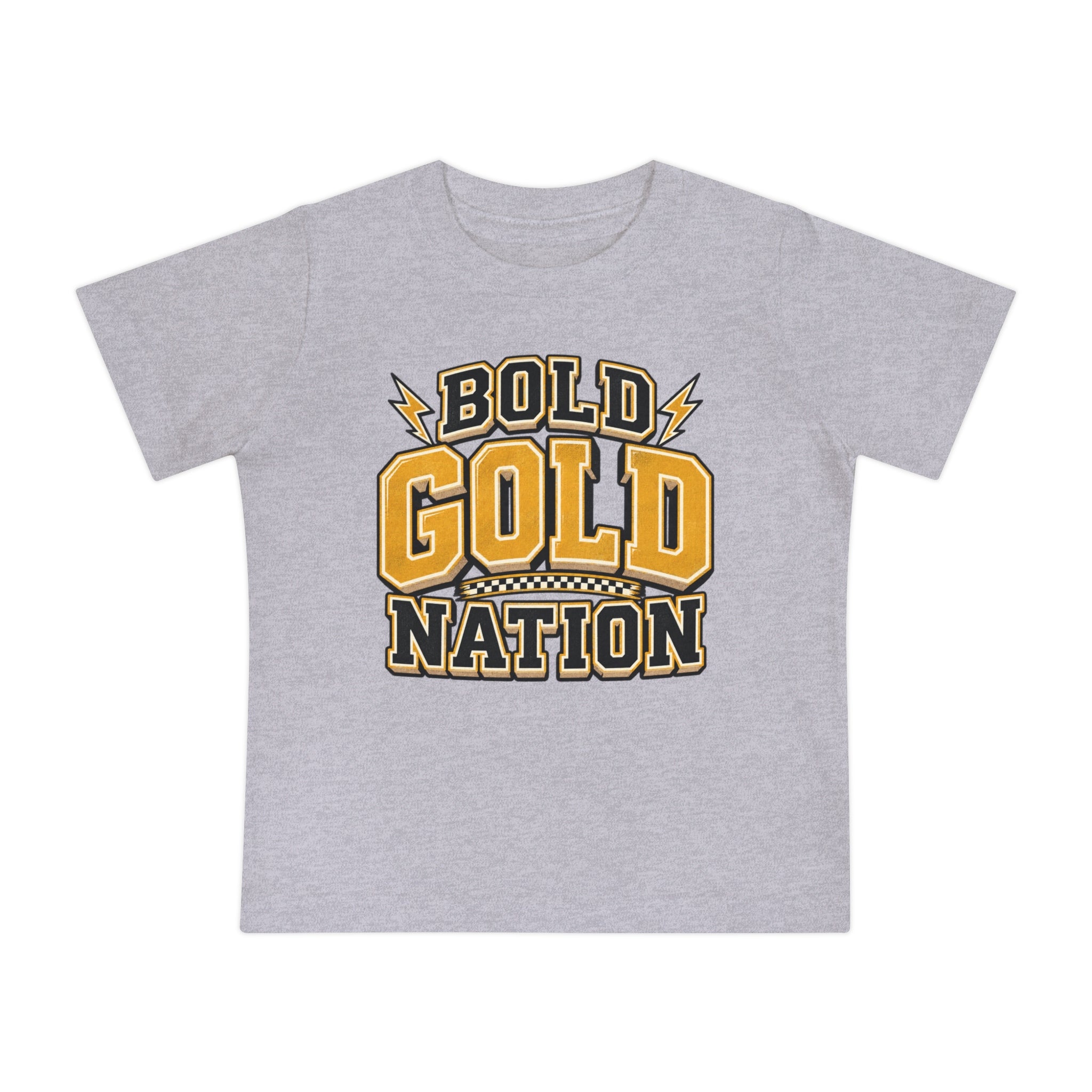 Bold Gold Nation Baby T-Shirt — Sports Team Infant Tee