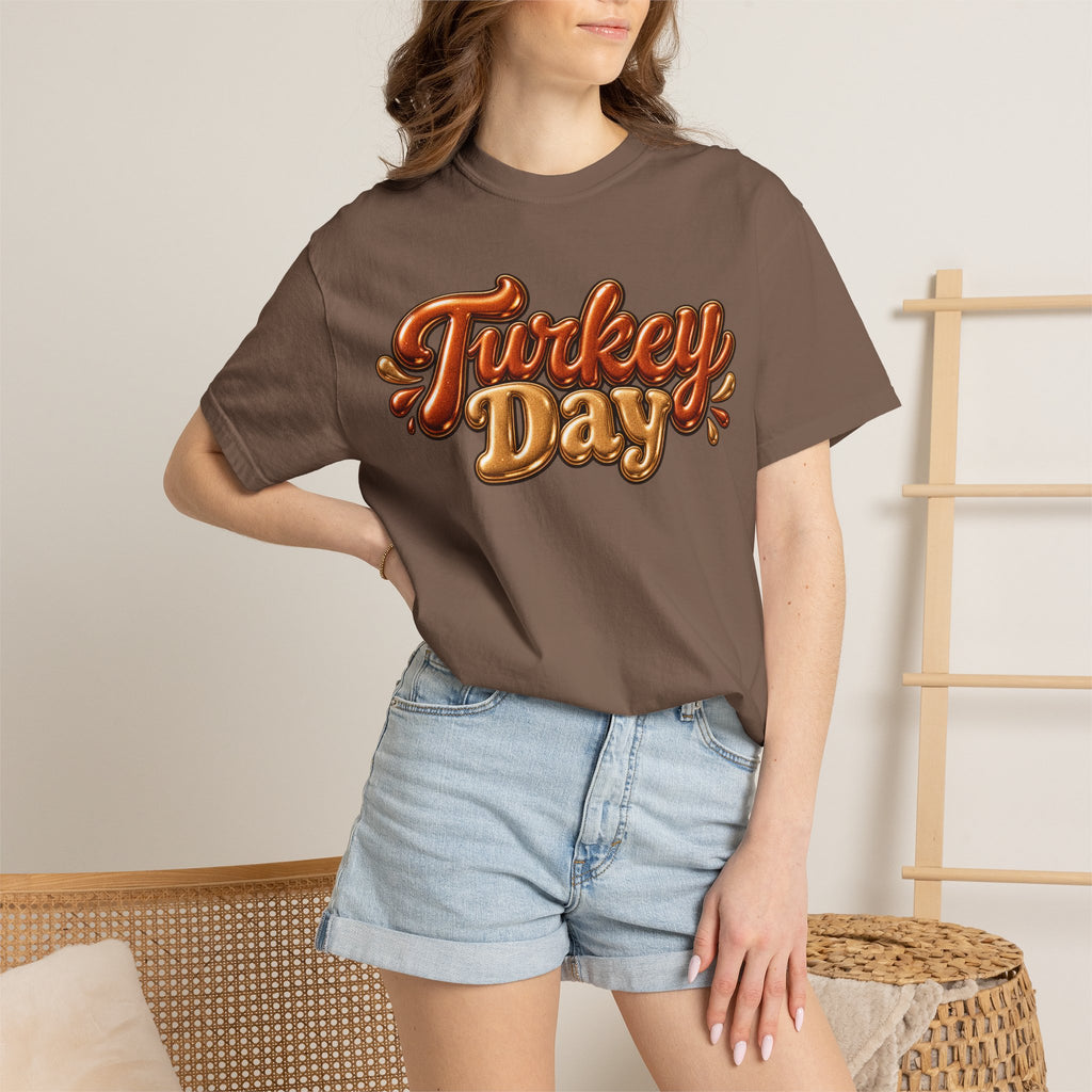 Turkey Day T‑Shirt — Thanksgiving Graphic Tee