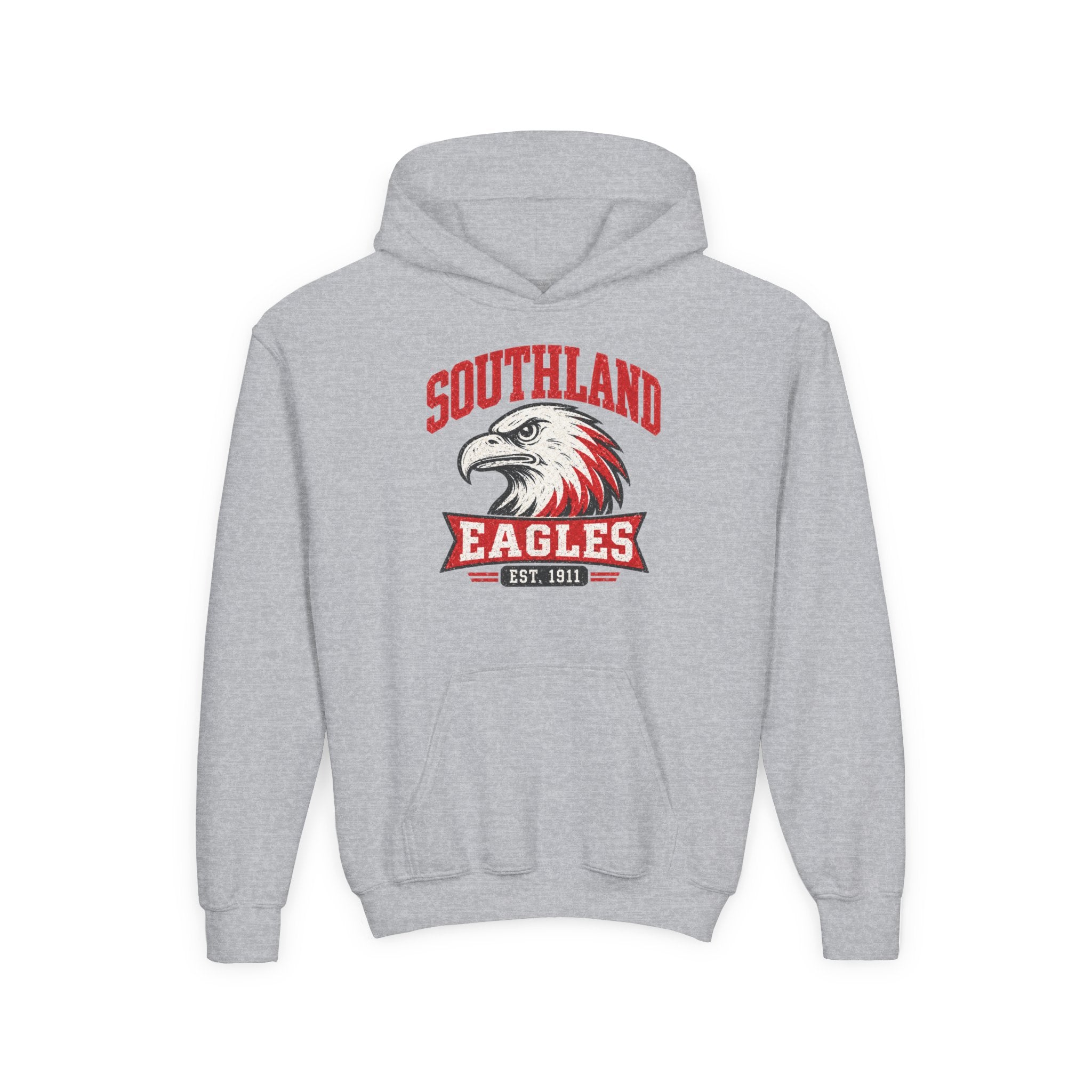 Southland Eagles Youth Hoodie — Vintage Eagle School Spirit Pullover