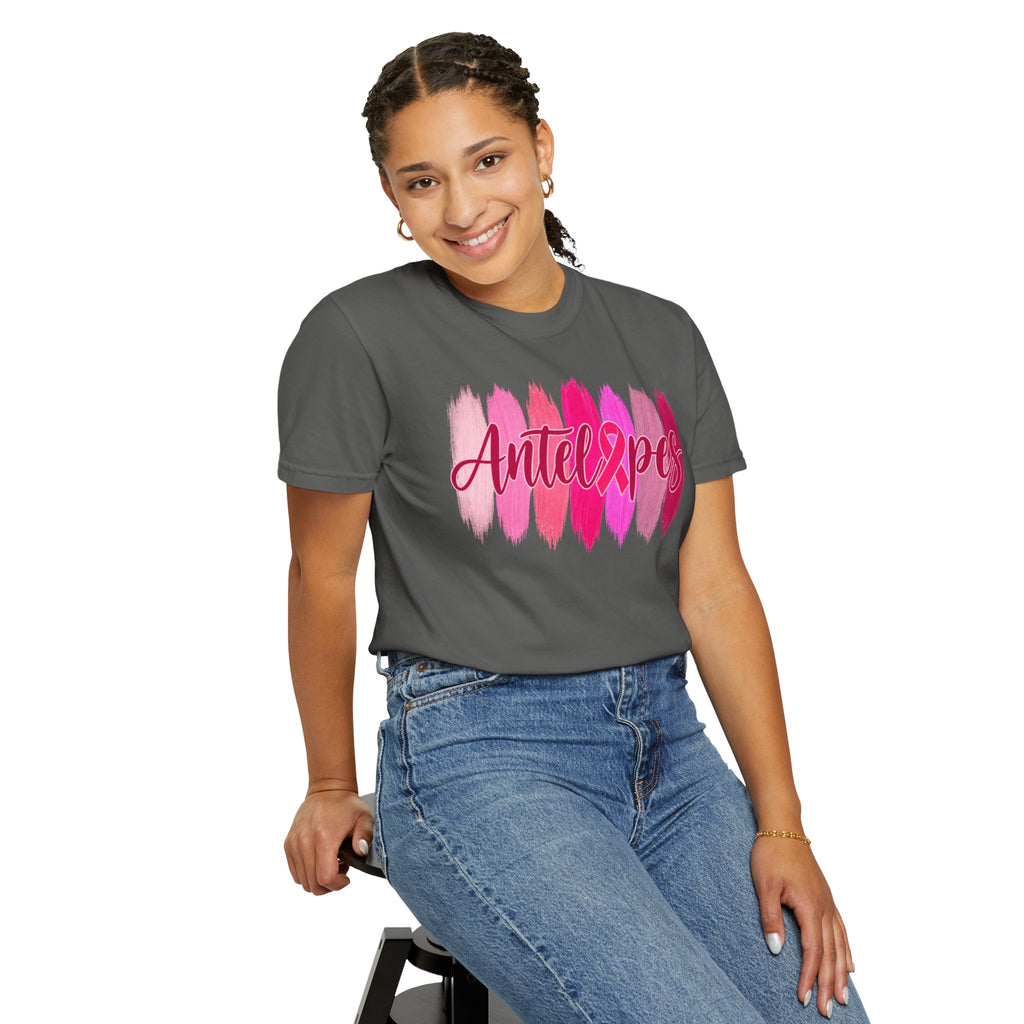 Antelopes Pink Brushstroke T-Shirt