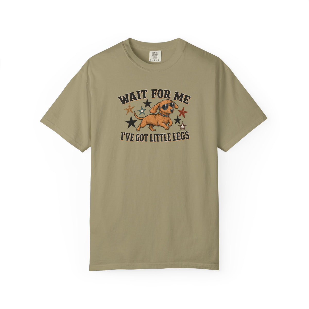 Wait For Me I've Got Little Legs T-Shirt — Cute Dachshund Retro Graphic Tee