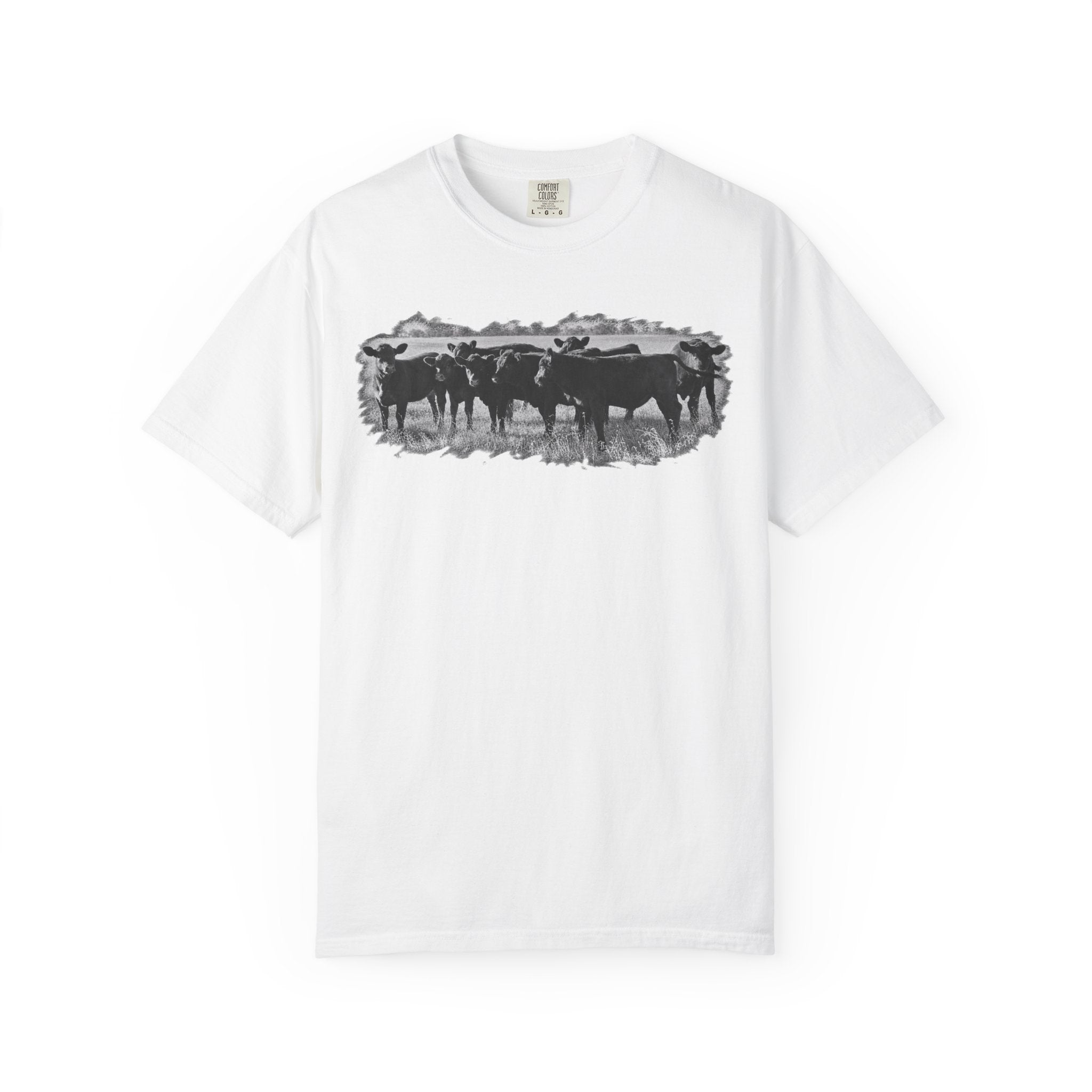 Cowboy Cattle Herd T-Shirt – Vintage Western Ranch Graphic Tee