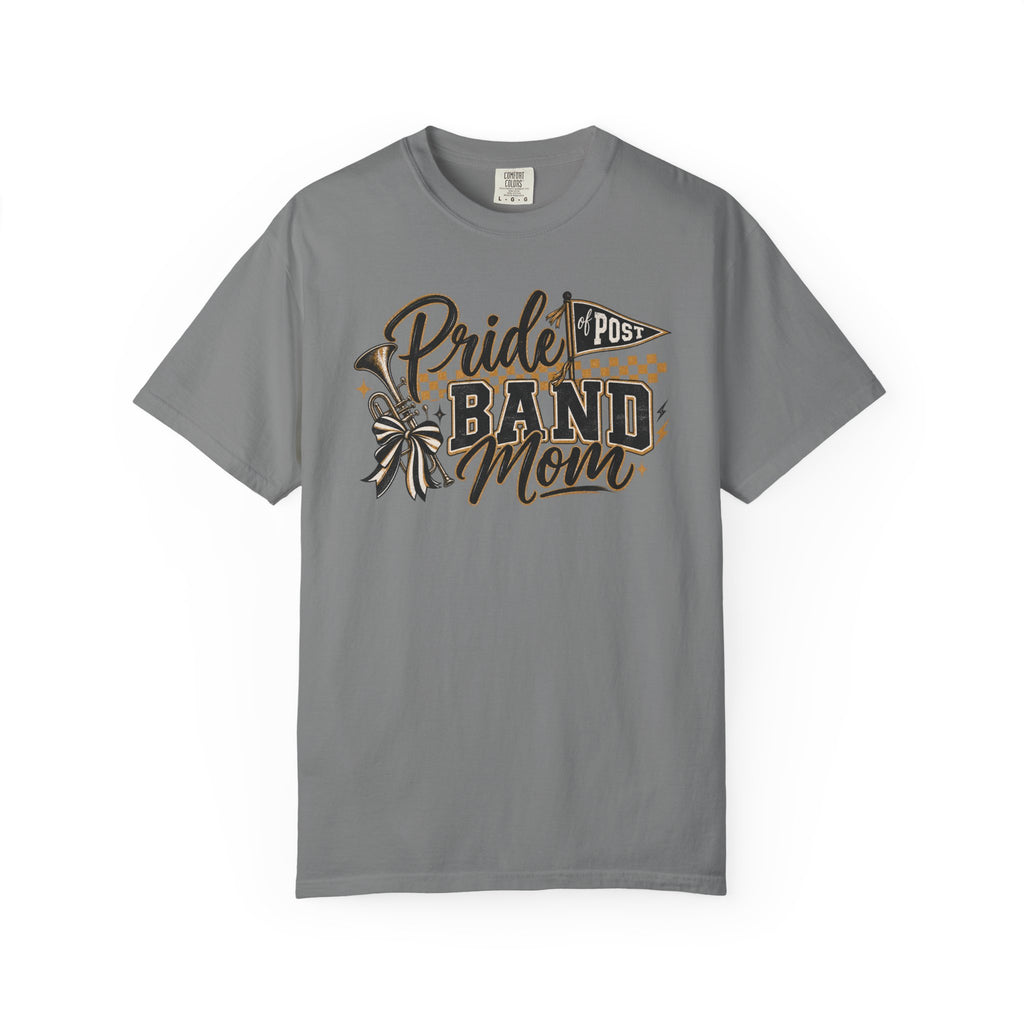 Band Mom T-Shirt – "Pride Band Mom" Graphic Tee for Marching Band Parents