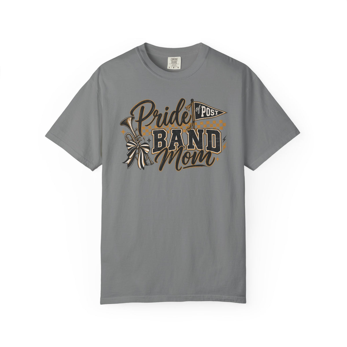 Band Mom T-Shirt – "Pride Band Mom" Graphic Tee for Marching Band Parents