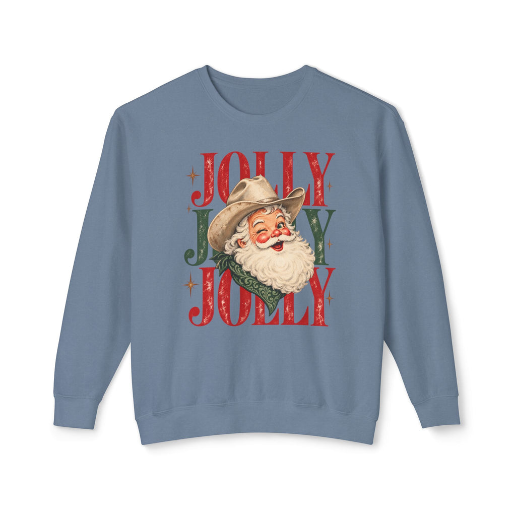 Jolly Santa Christmas Sweatshirt