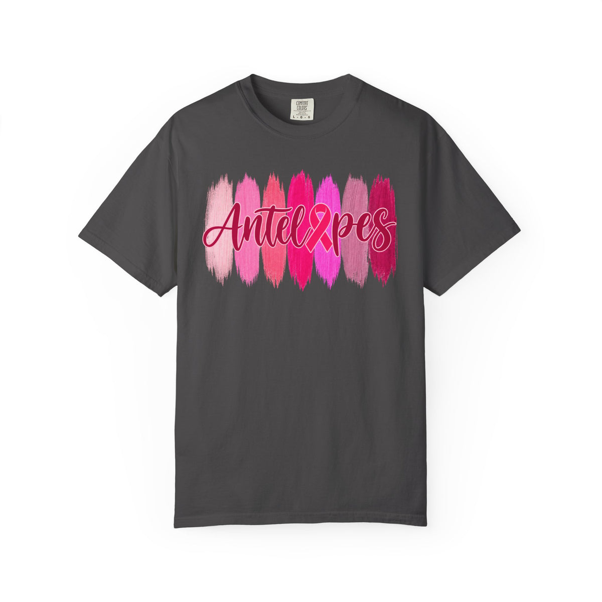 Antelopes Pink Brushstroke T-Shirt