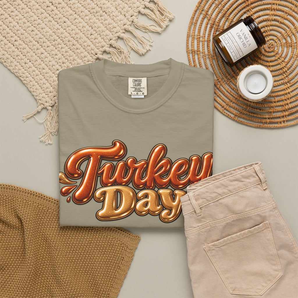 Turkey Day T‑Shirt — Thanksgiving Graphic Tee