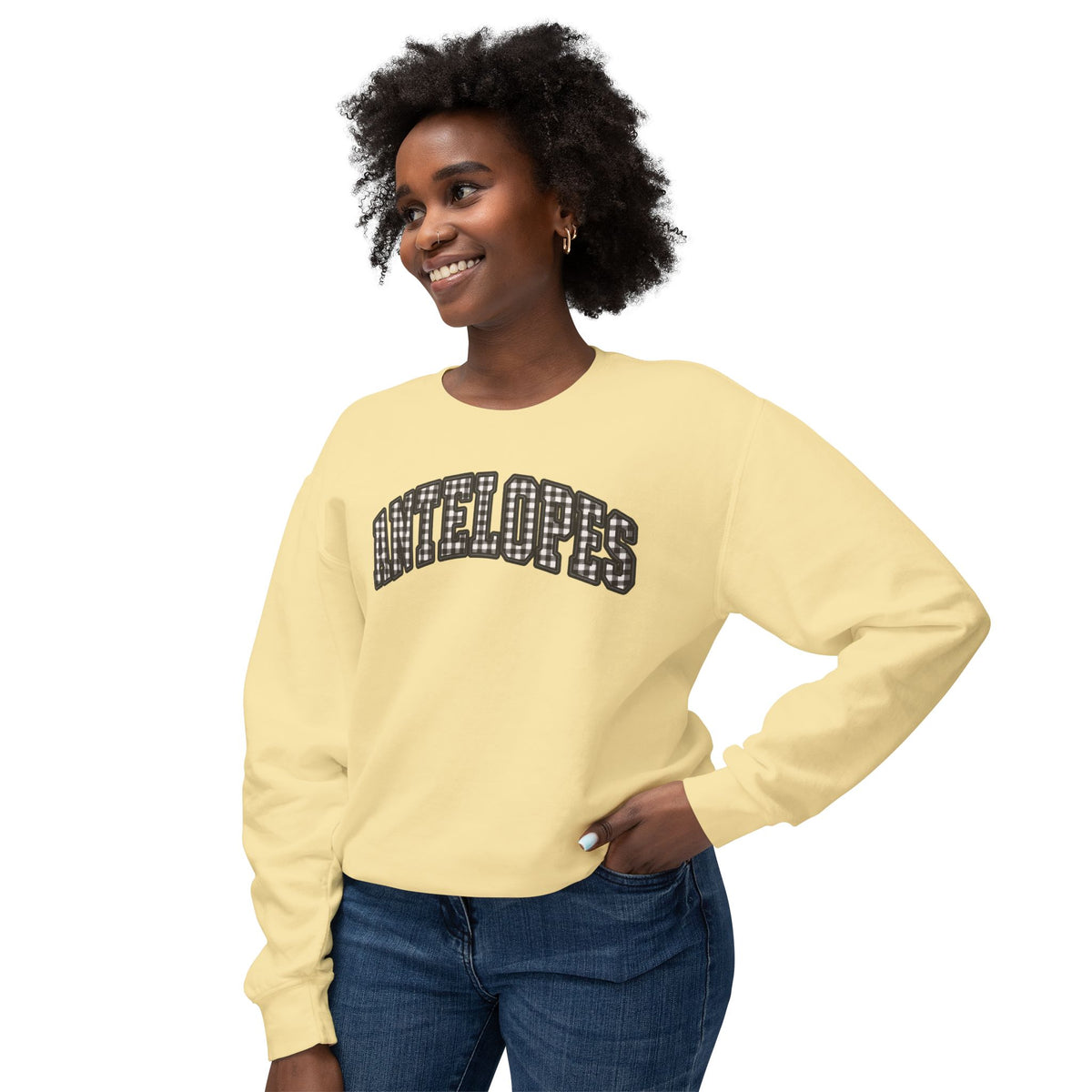 Antelope Graphic Crewneck Sweatshirt