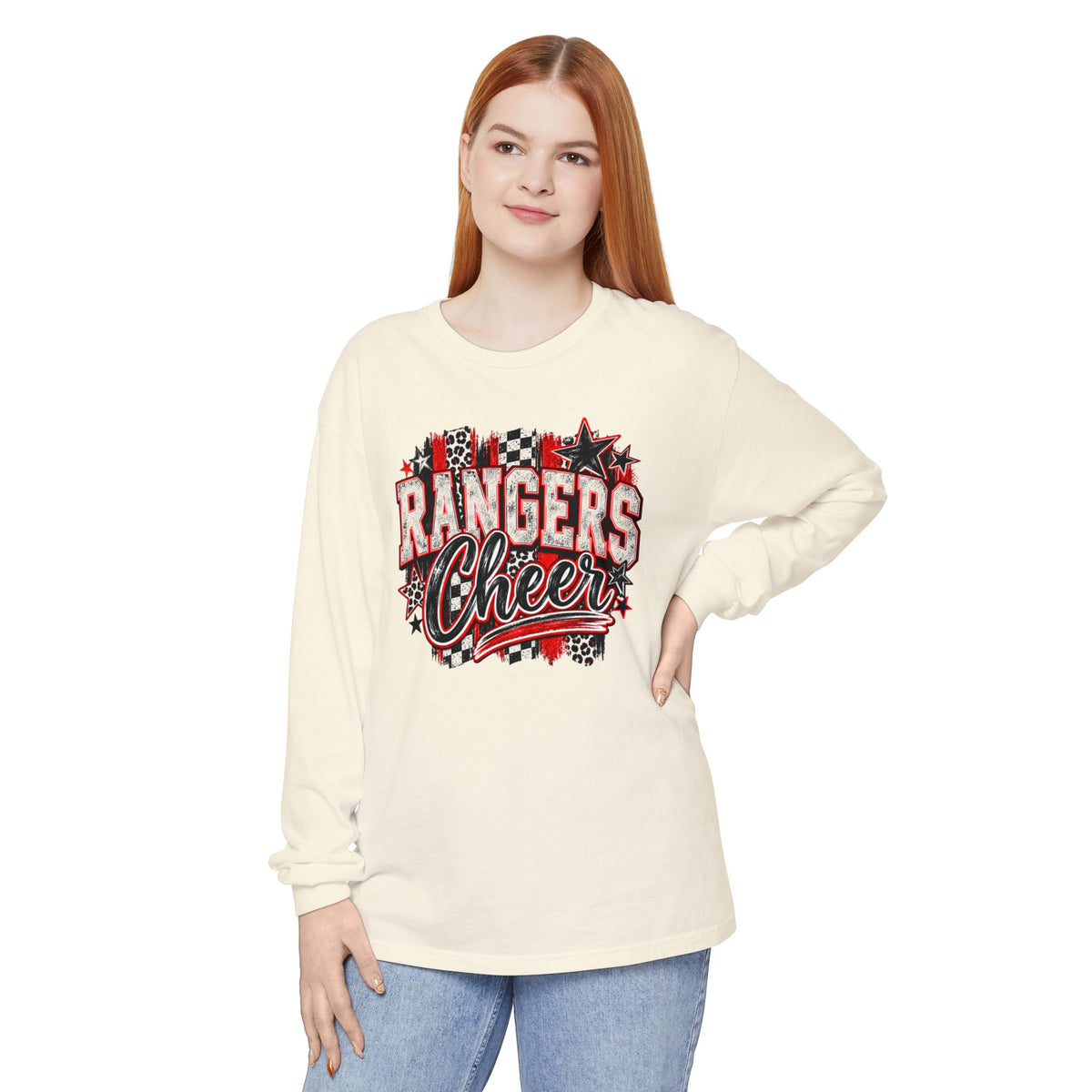 Rangers Cheer Long Sleeve Tee