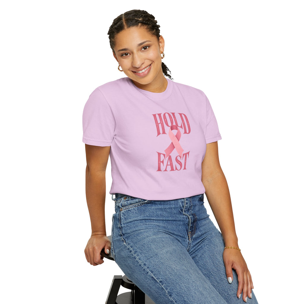 Hold Fast Pink Ribbon T‑Shirt