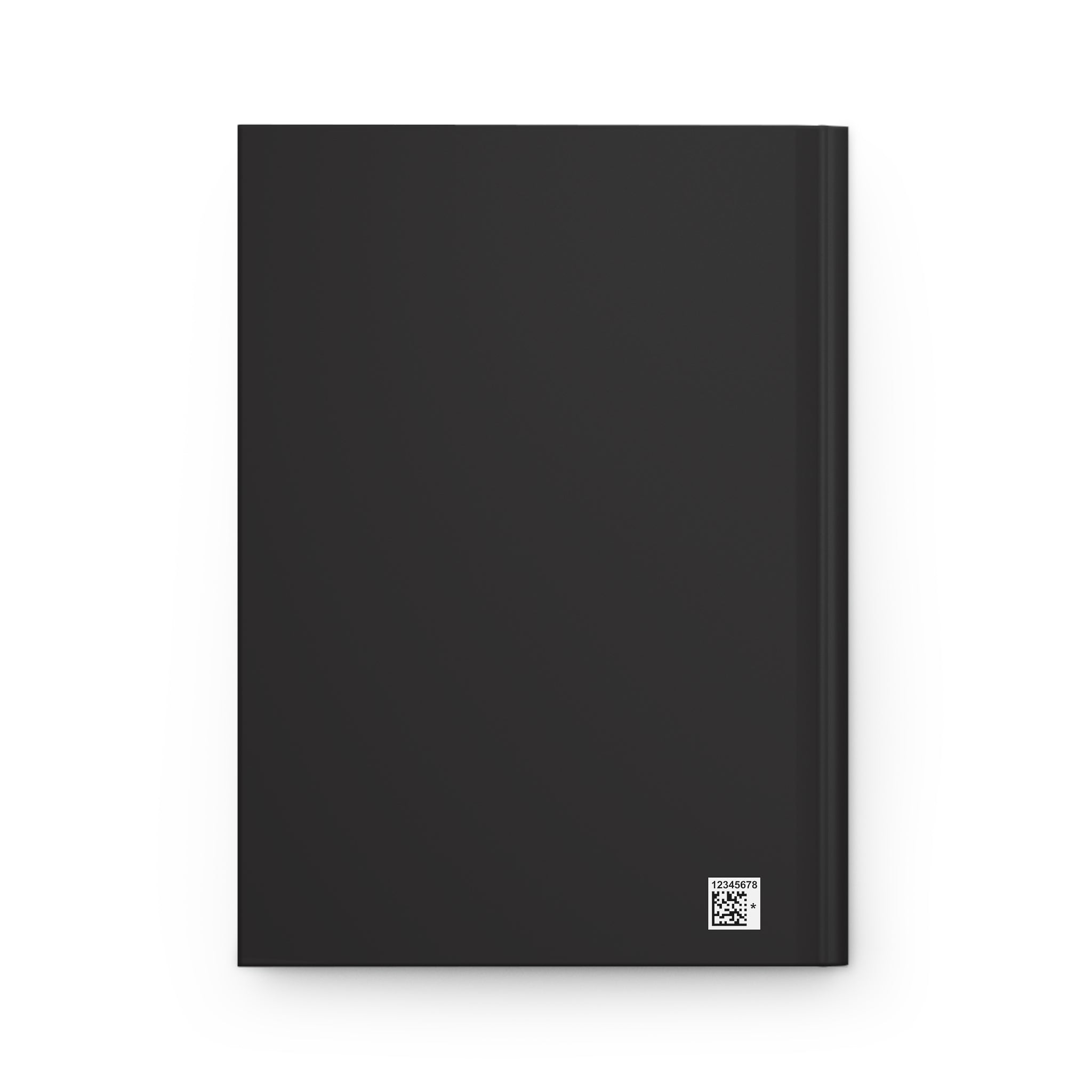 Howdy Neon Cactus Hardcover Journal — Matte Black Ruled Notebook