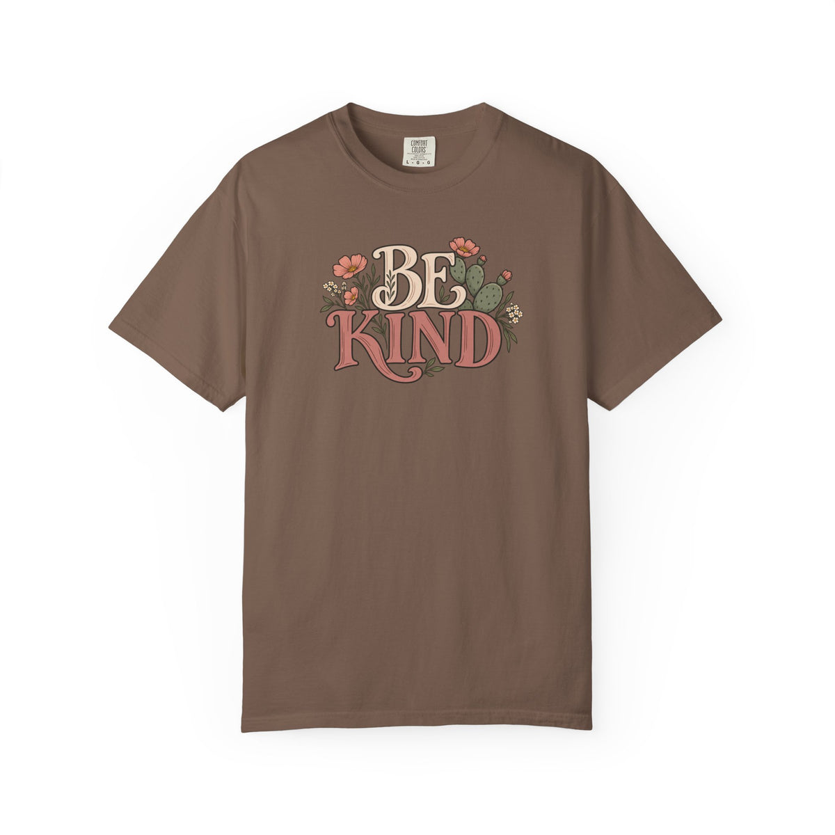 Be Kind Floral T-Shirt — Vintage Floral Graphic Tee