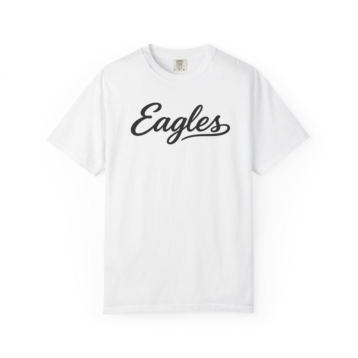 Eagles Script Tee — Vintage Athletic Logo T-Shirt