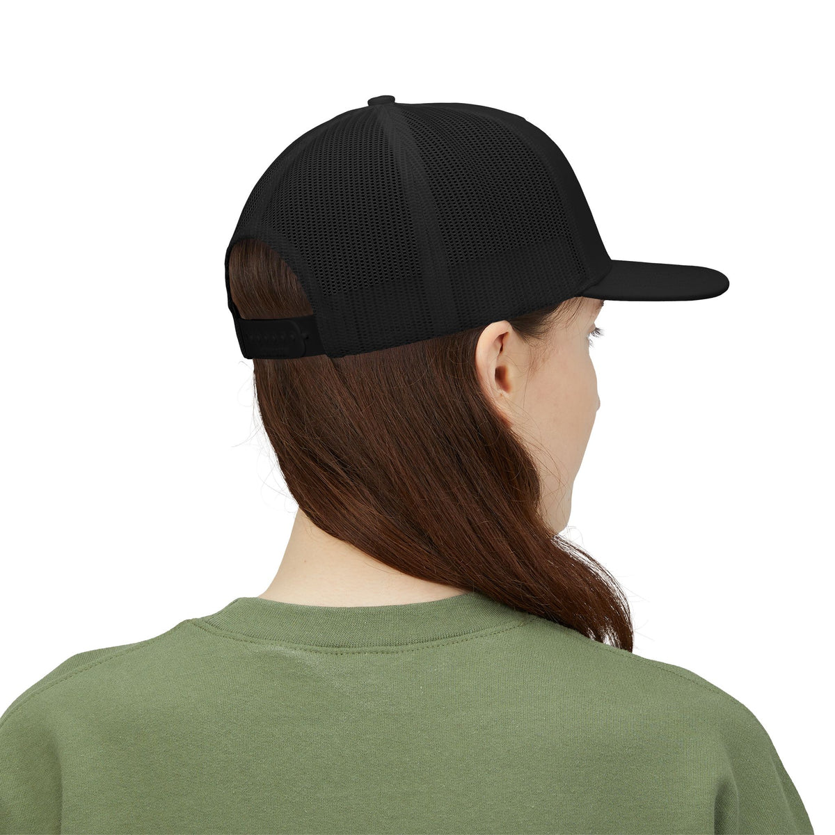 Pendejo Snapback Trucker Cap — Bold Red Hand Graphic Hat