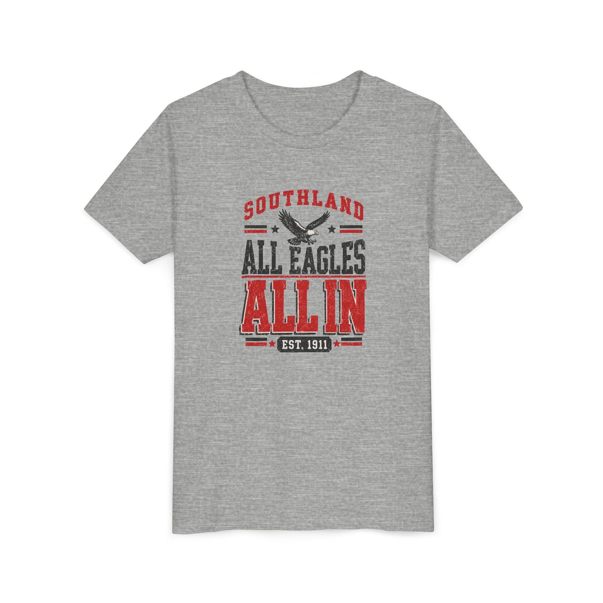 Youth Tee - "Southland All Eagles All In" School Spirit Shirt