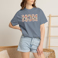 Mom Floral T-Shirt — Vintage Garment-Dyed Mother's Day Tee