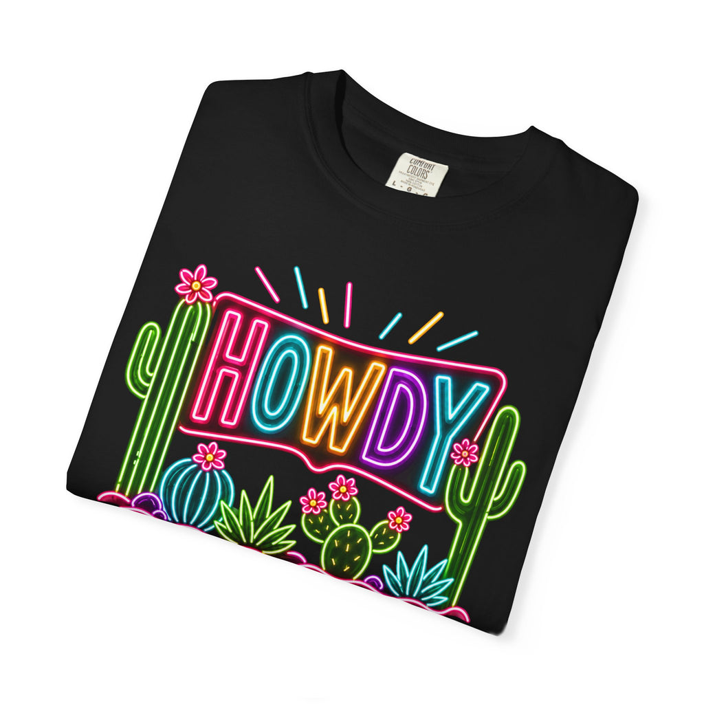 Neon Howdy Cactus T-Shirt