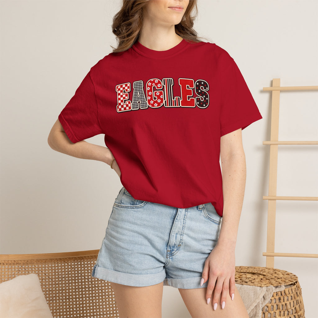 Eagles Retro Lettering Graphic T-Shirt