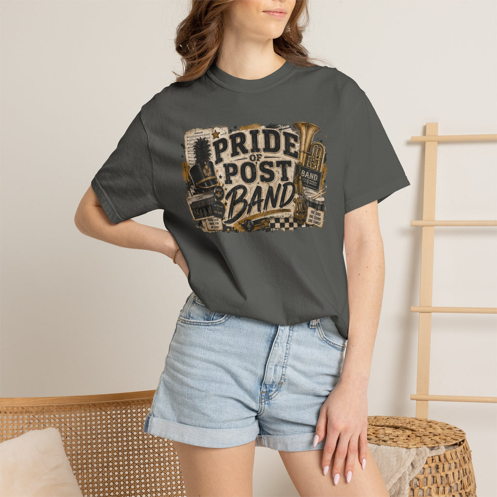 Pride of Post Band T-Shirt — Vintage Marching Band Tee