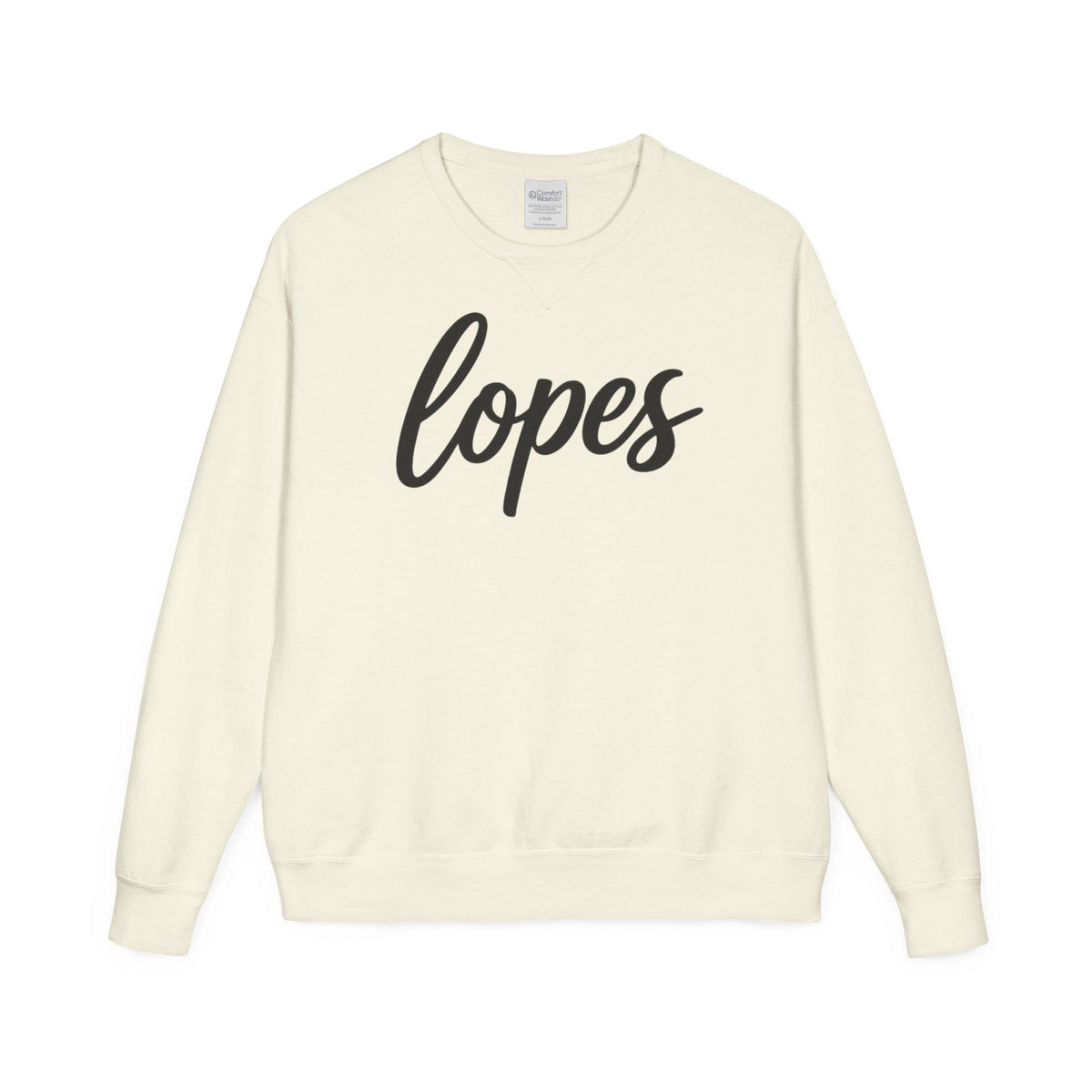 Lopes Script Crewneck Sweatshirt — Cozy Personalized Name Pullover