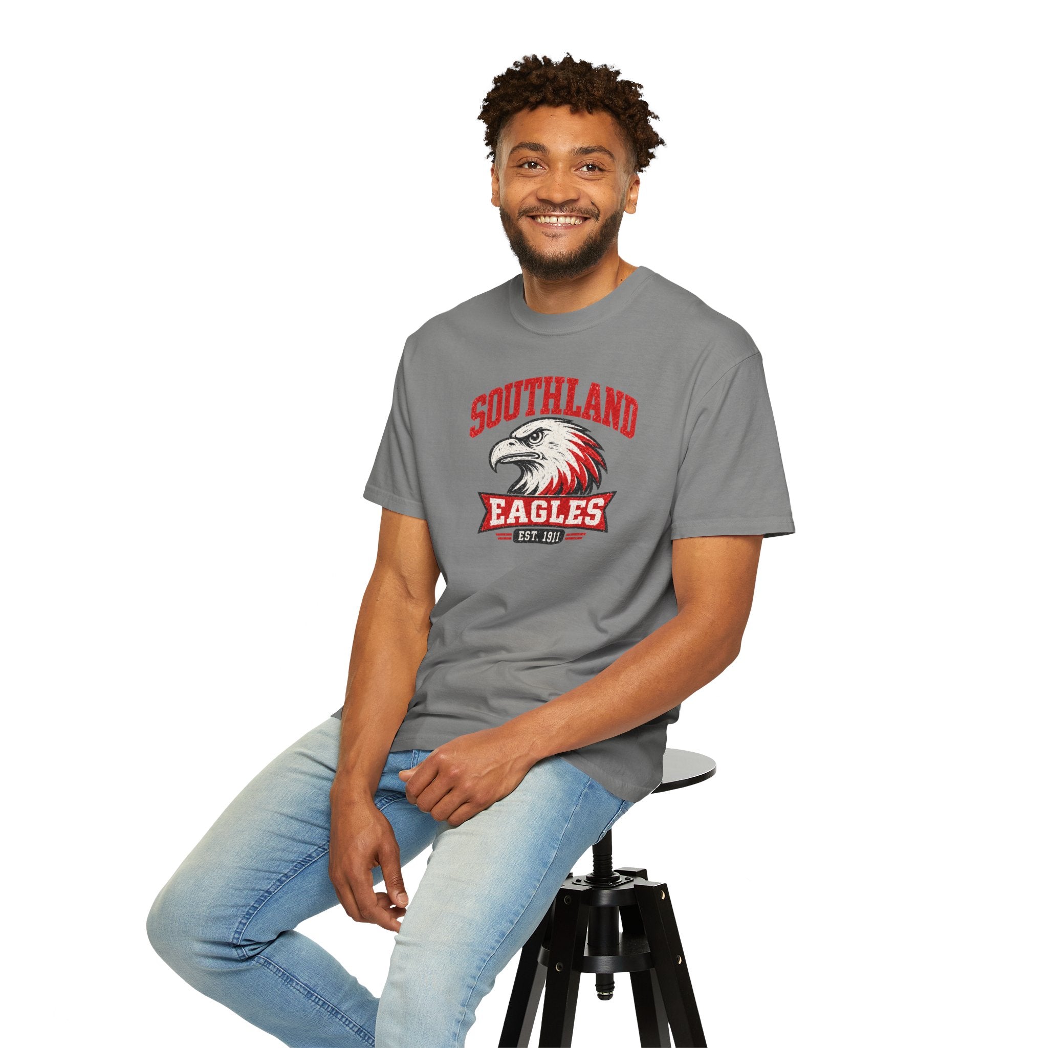 Southland Eagles T-Shirt — Vintage Eagle Mascot Tee (Est. 1913)