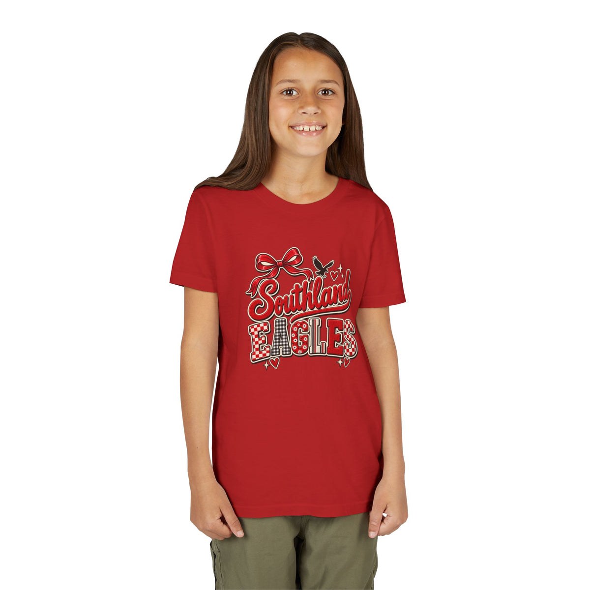 Southland Eagles Youth Tee –  Ribbon Design