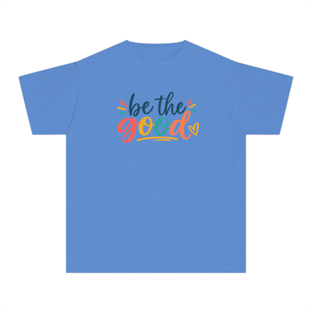 Be The Good Youth T-Shirt — Colorful Inspirational Kids Tee
