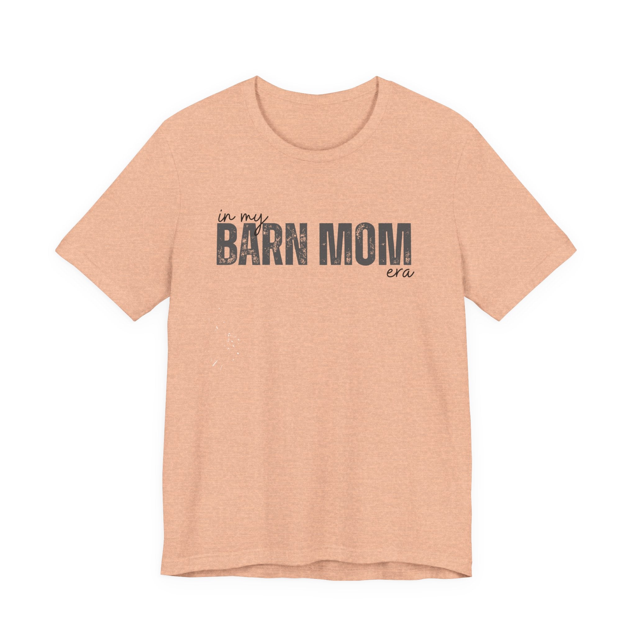 Barn Mom T‑Shirt – Vintage Rustic Farm Mom Tee