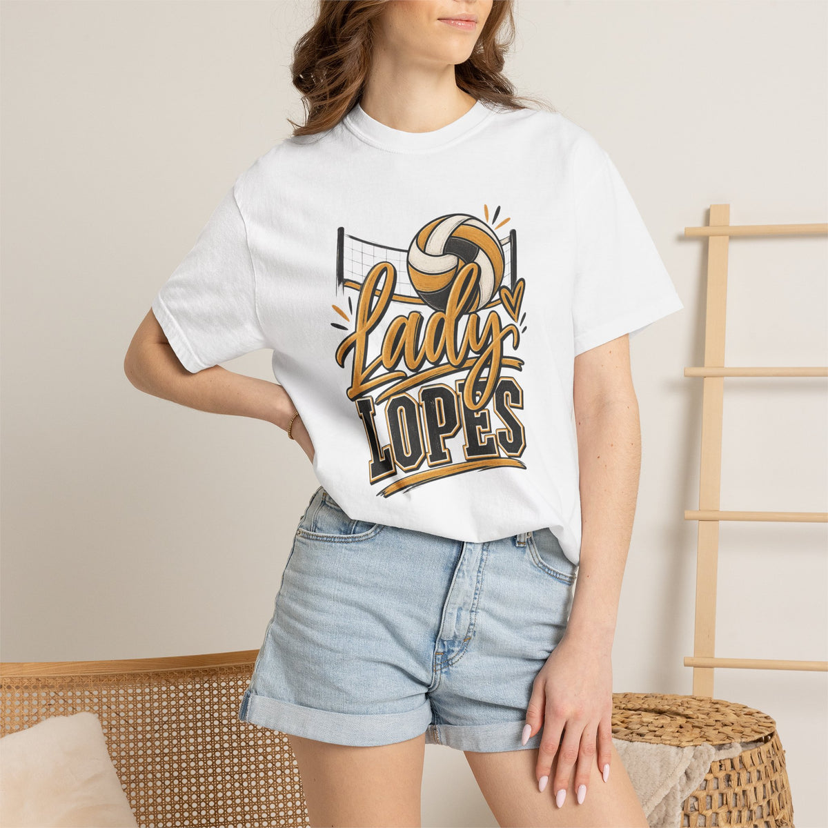 Lady Lopes Volleyball T-Shirt — Team Spirit Athletic Tee