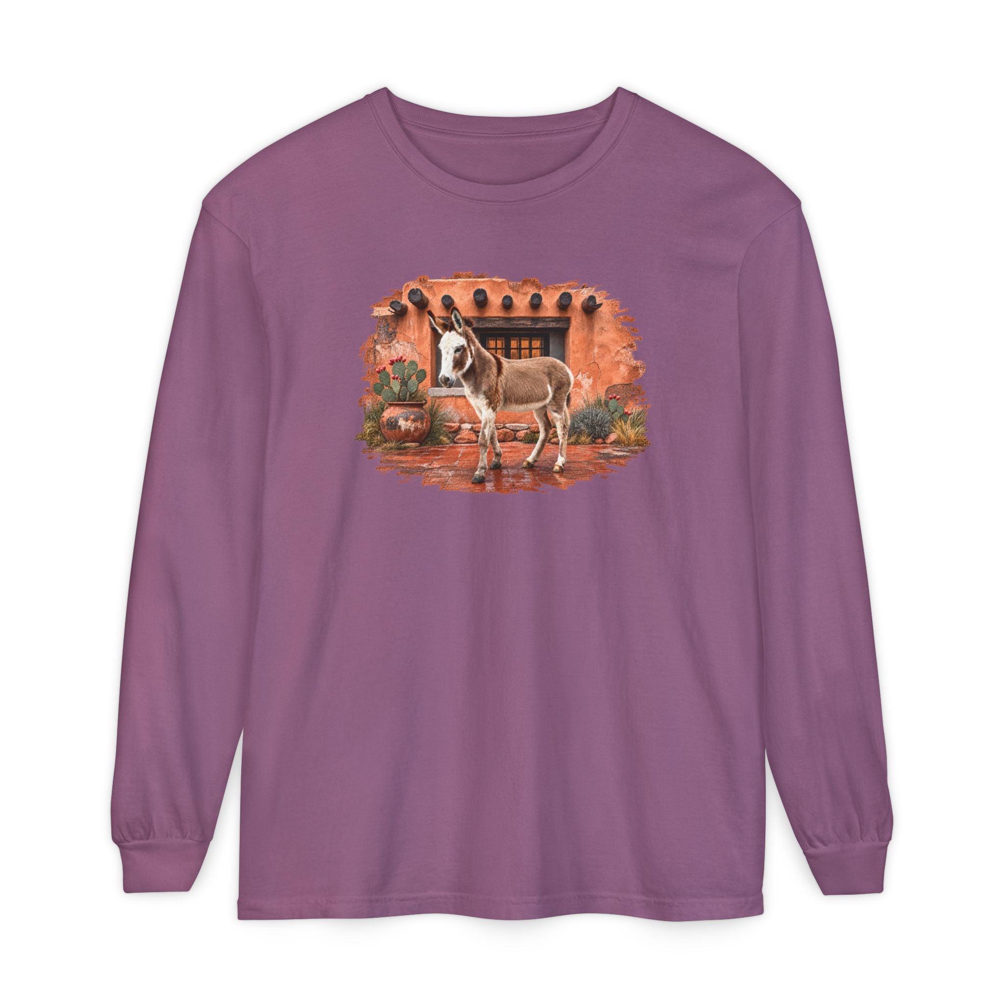Southwestern Donkey Long Sleeve Tee