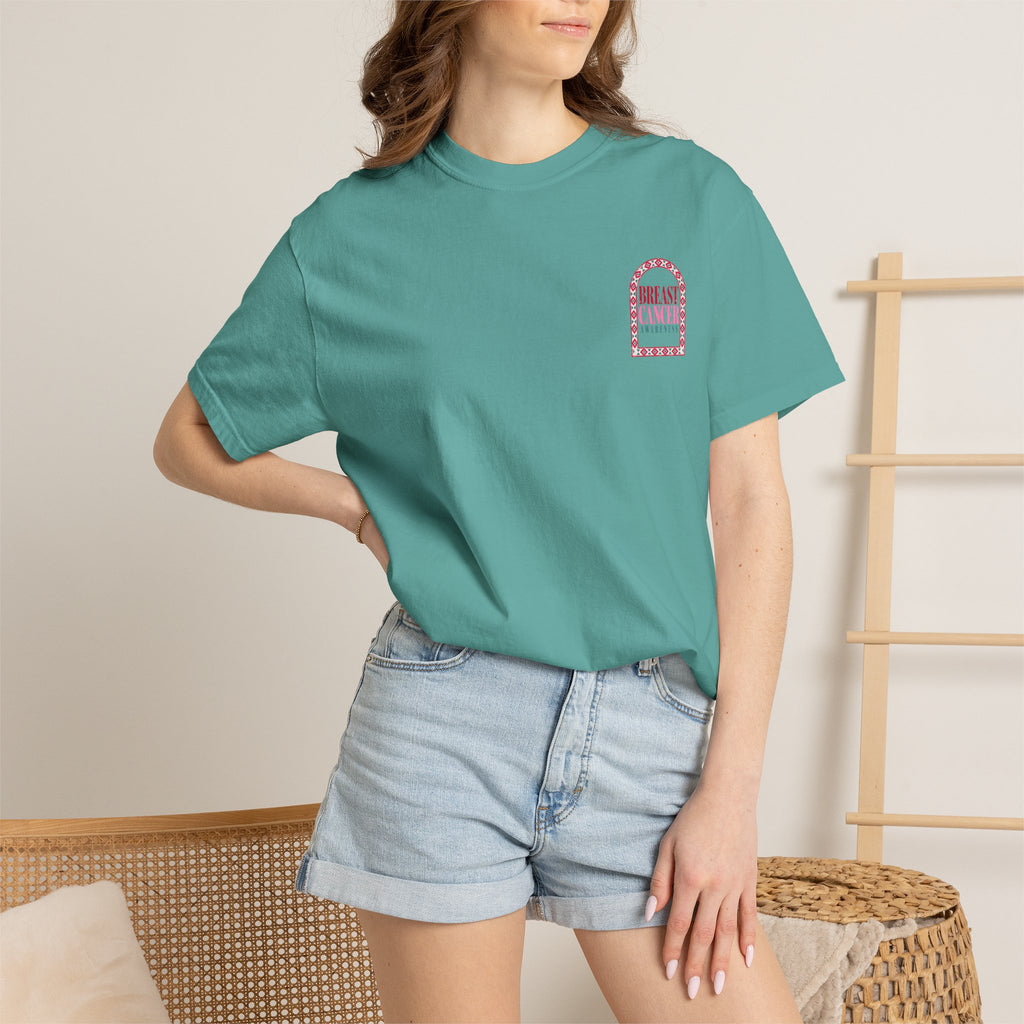 Breast Cancer Awareness T-Shirt — Pink Arch Design