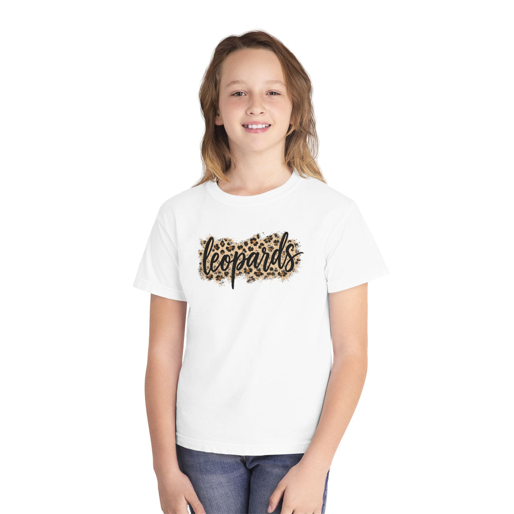 Leopards Youth Tee — Leopard Print Team Shirt