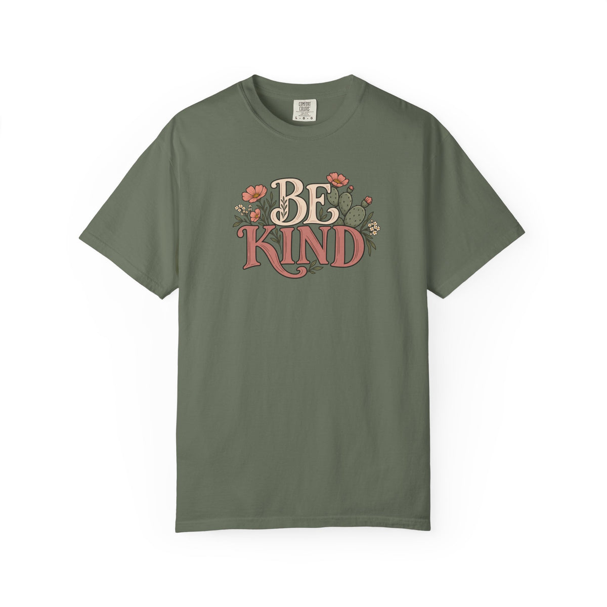 Be Kind Floral T-Shirt — Vintage Floral Graphic Tee