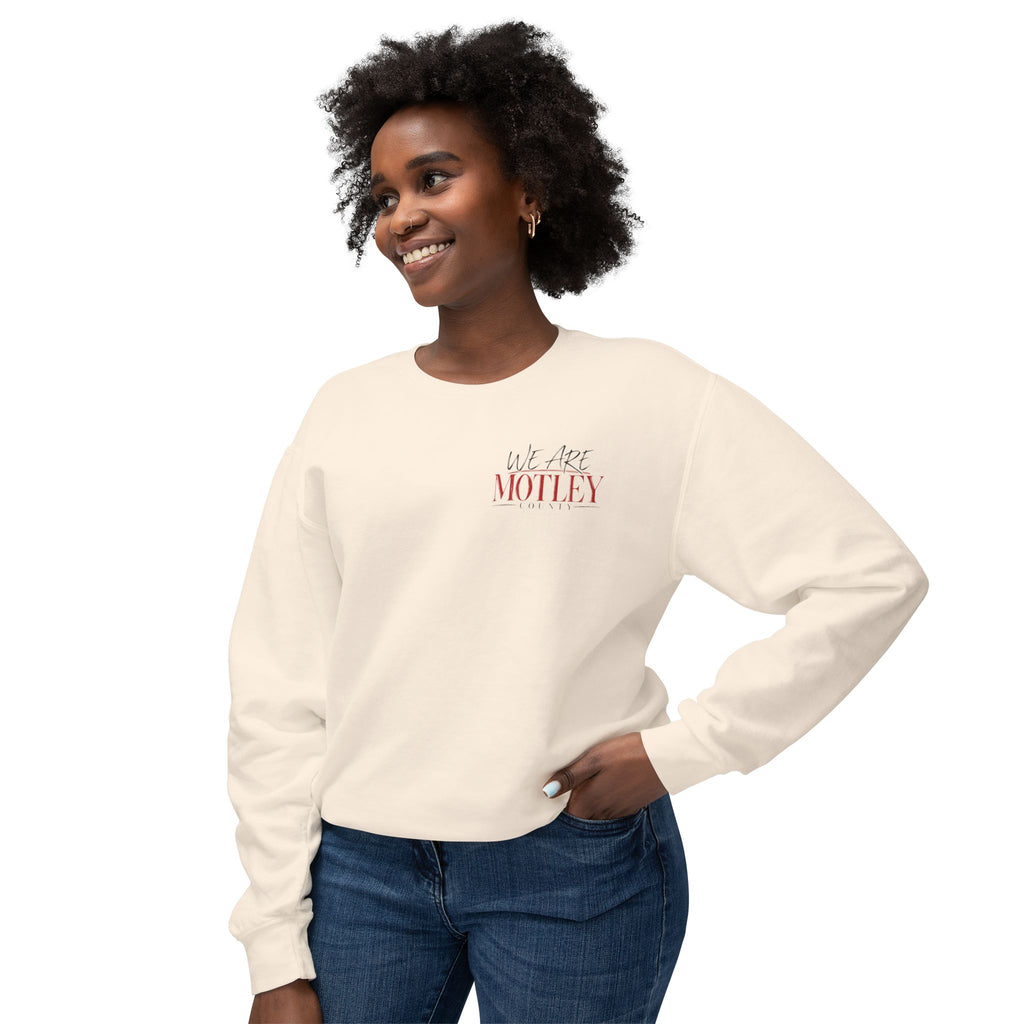 We Are Motley Crewneck Sweatshirt —  Logo Pullover