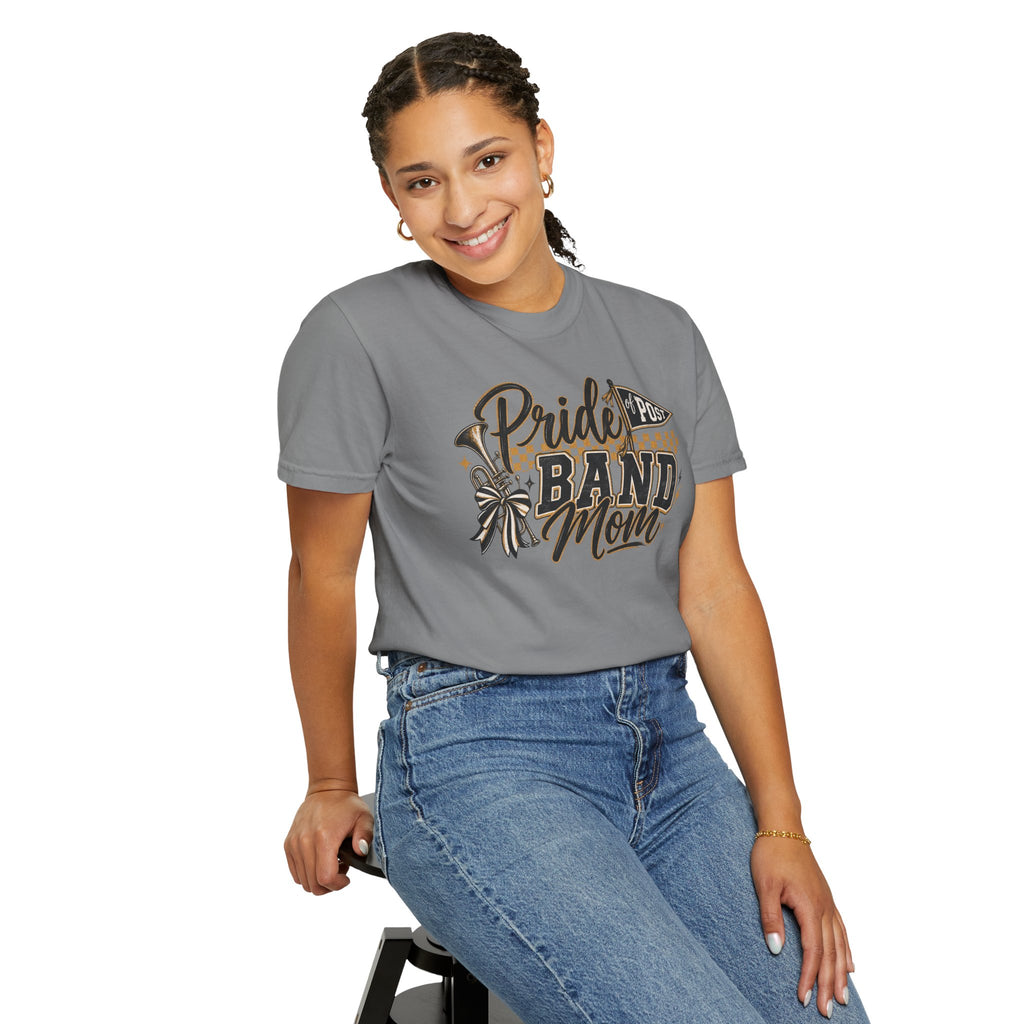 Band Mom T-Shirt – "Pride Band Mom" Graphic Tee for Marching Band Parents