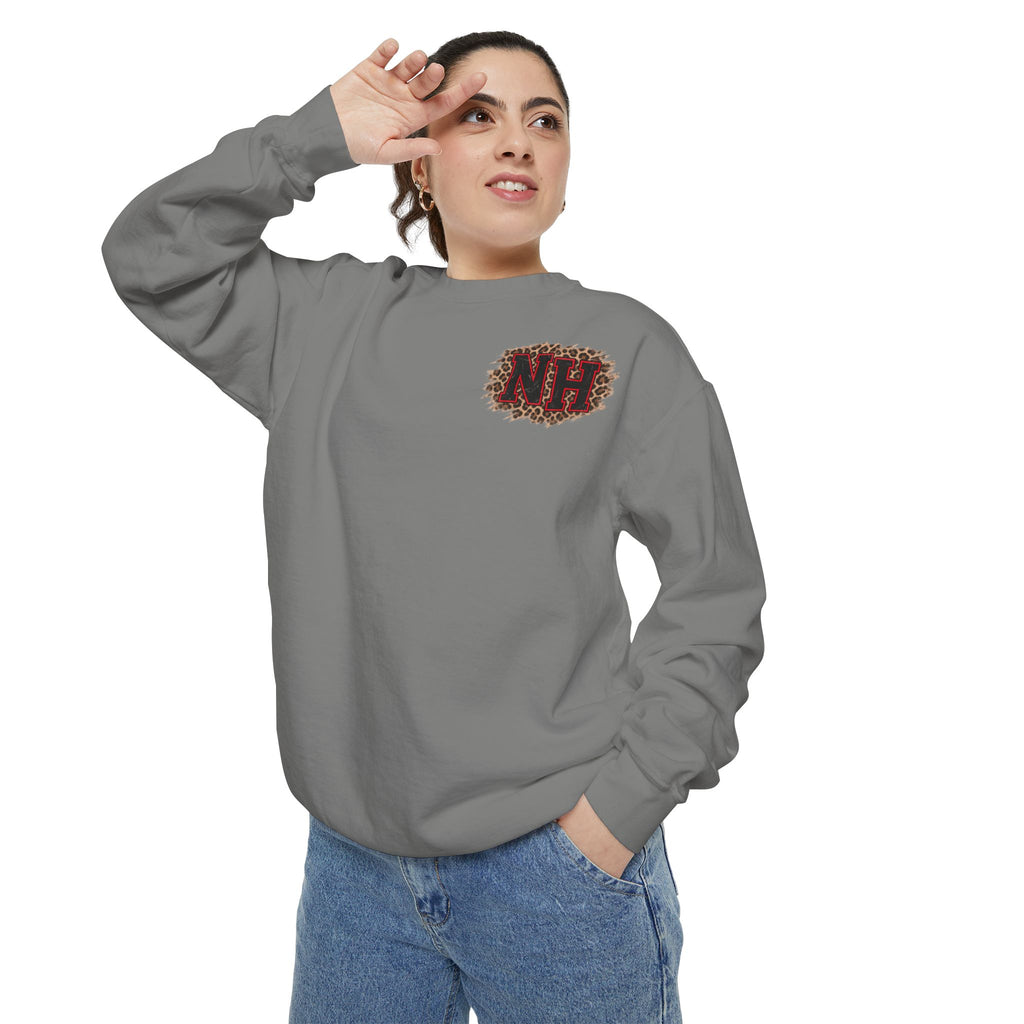New Home Leopards Leopard-Print Crewneck Sweatshirt