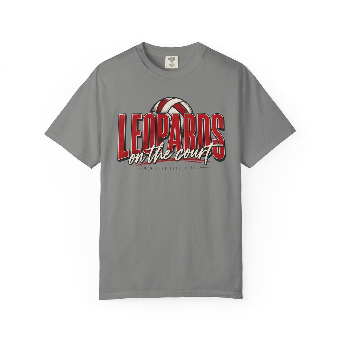 Leopards On The Court Volleyball T-Shirt
