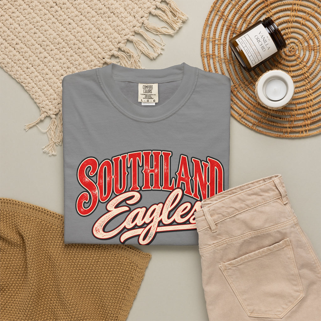 Southland Eagles Vintage Script T-Shirt