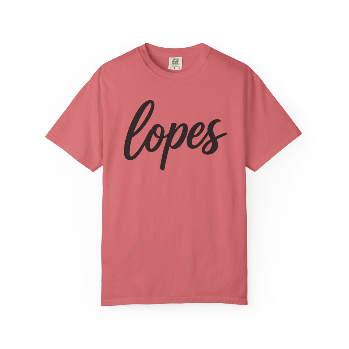 Lopes Script Tee — Personalized Name Graphic T-Shirt