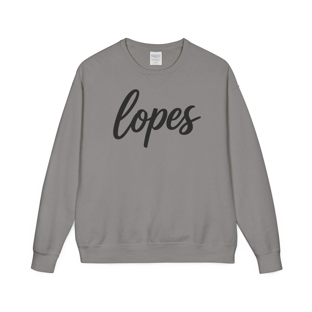 Lopes Script Crewneck Sweatshirt — Cozy Personalized Name Pullover