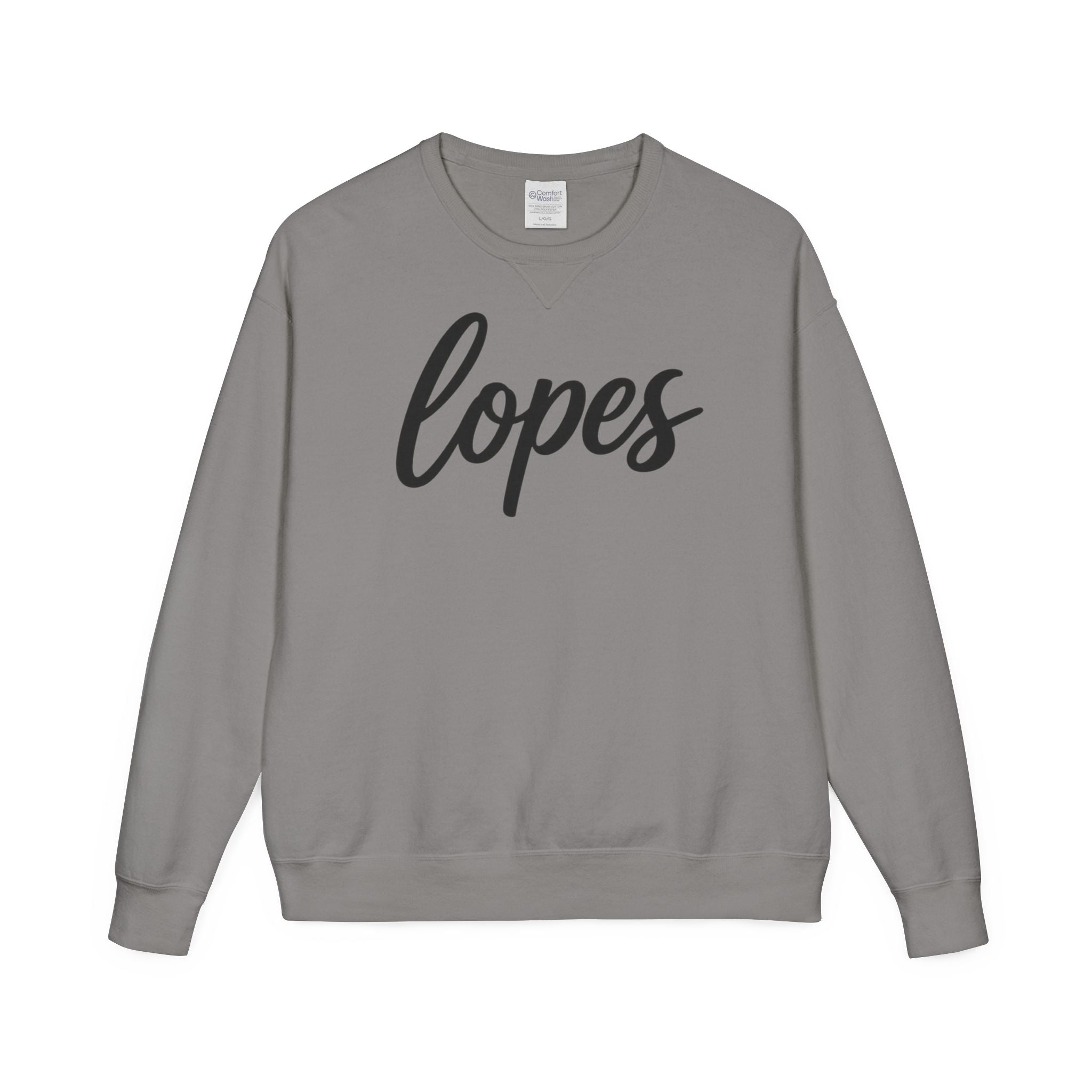 Lopes Script Crewneck Sweatshirt — Cozy Personalized Name Pullover
