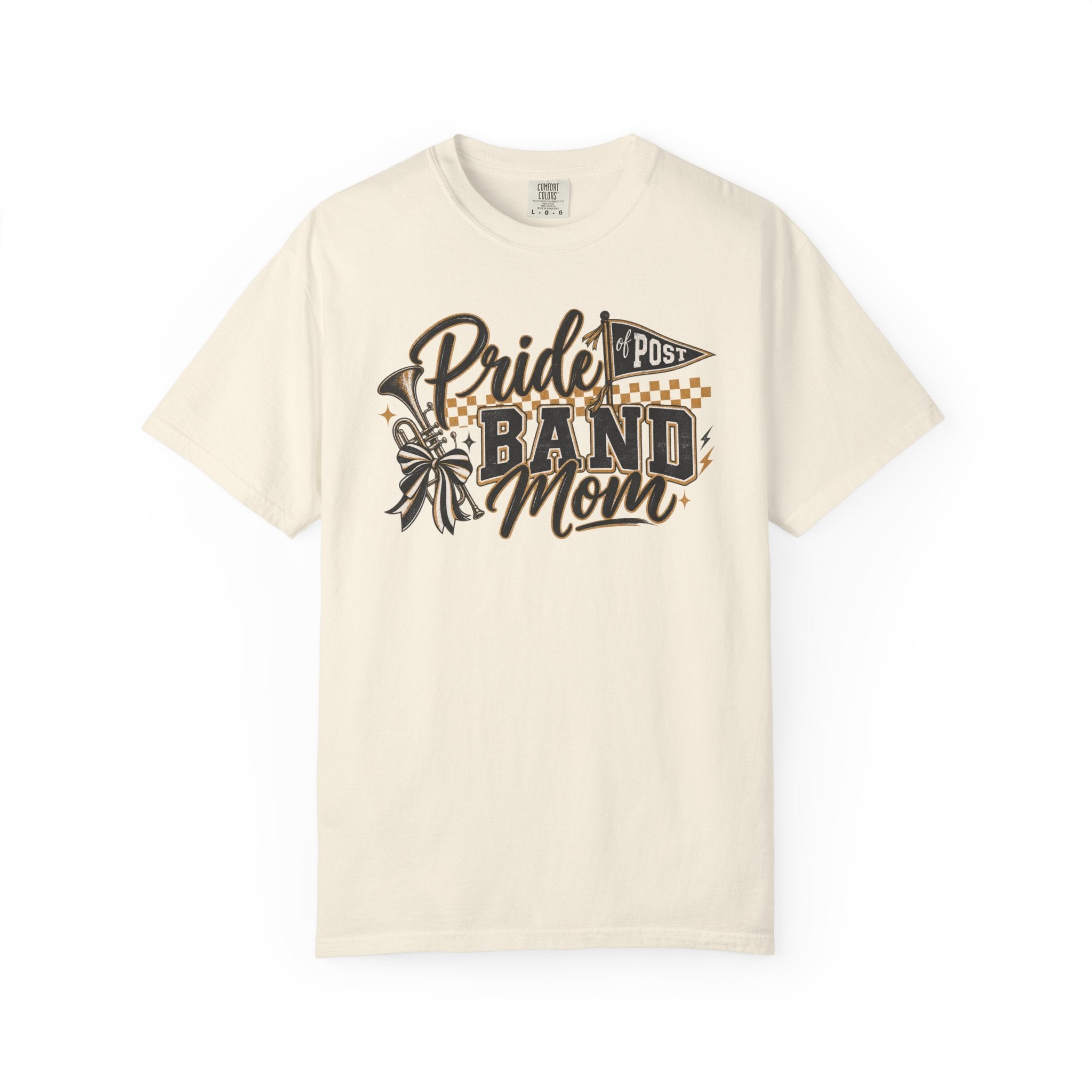 Band Mom T-Shirt – "Pride Band Mom" Graphic Tee for Marching Band Parents