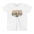 Youth Tee - "Bold & Gold Gameday" Football Kids Shirt